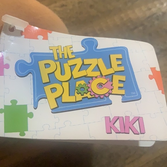 Puzzle place vintage plush doll Kiki Hispanic TV 90s PBS Russ new with tags NWT - Picture 8 of 11